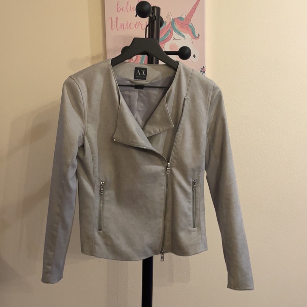 ARMANI LEATHER BIKER JACKET